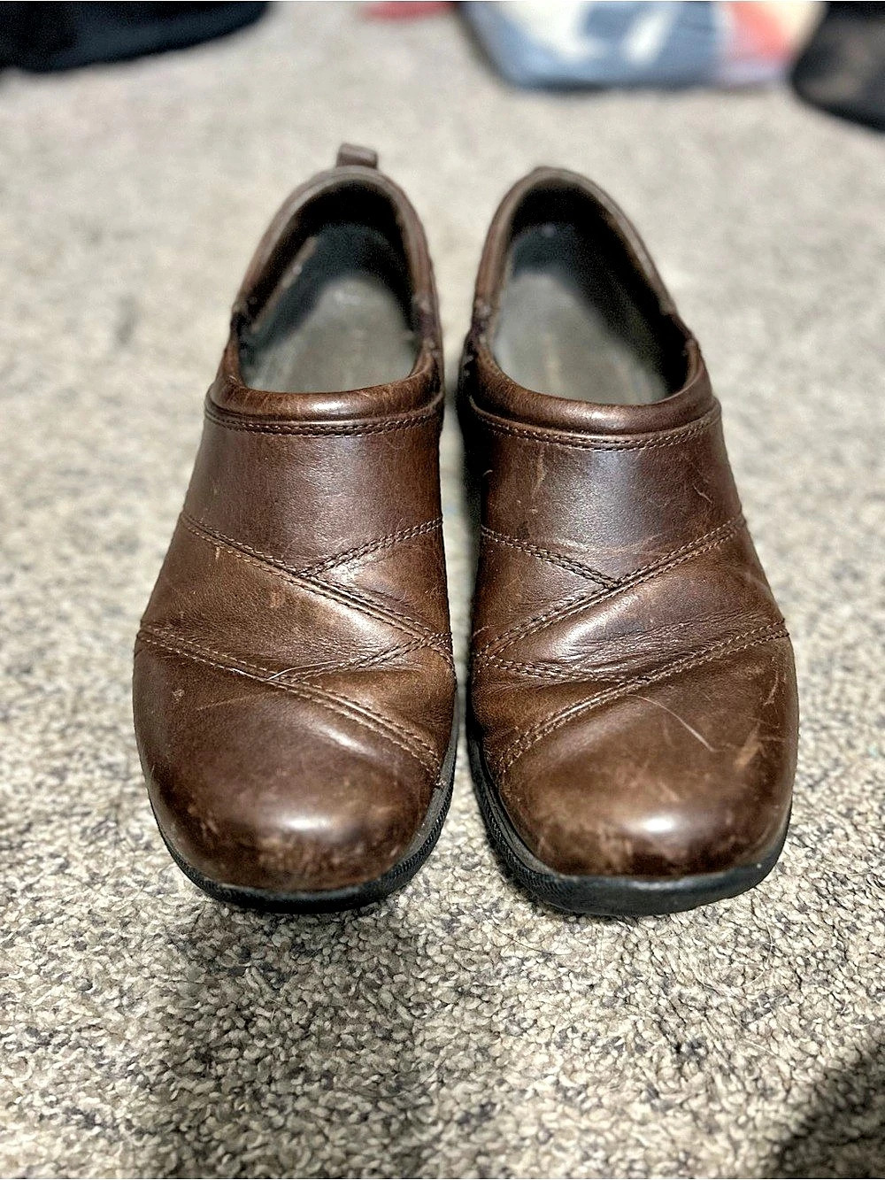 L.L. Bean Steppers Brown Moccasin Shoes Women's 8.5
